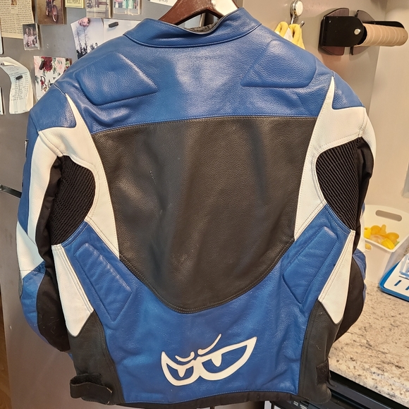 Moto GP Mens Large Leather Jacket - Picture 3 of 3